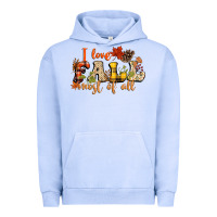 Pigment Grape Ice I love Fall most of Fall Urban Hoodie - NancyCooperArtShop