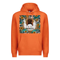 Carrot mom life messy bun western Premium Hoodie - Jasminsmagicworld