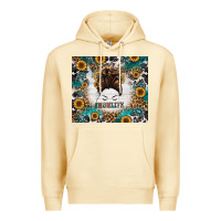 Pina Colada mom life messy bun western Premium Hoodie - Jasminsmagicworld