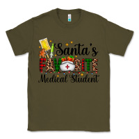 Army Green santa's favorite medical student Classic Tee - AdoDesignShop