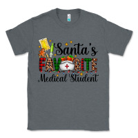 Charcoal Heather santa's favorite medical student Classic Tee - AdoDesignShop