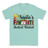 Seafoam santa's favorite medical student Classic Tee - AdoDesignShop