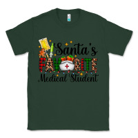 Sports Green santa's favorite medical student Classic Tee - AdoDesignShop
