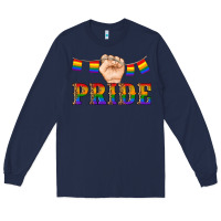 Navy pride lgbtq Long Sleeve Tee - Artiststas