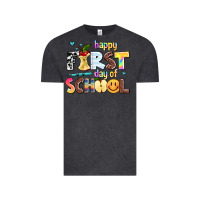 Vintage Black happy first day of school Vintage Tee - AdoDesignShop