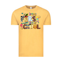 Vintage Mustard happy first day of school Vintage Tee - AdoDesignShop
