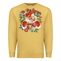 Antique Gold mexican santa Premium Sweatshirt - MaliasSmallBusiness