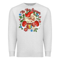Oatmeal Heather mexican santa Premium Sweatshirt - MaliasSmallBusiness