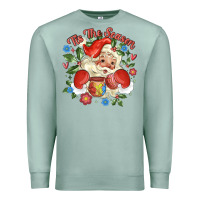 Seafoam mexican santa Premium Sweatshirt - MaliasSmallBusiness