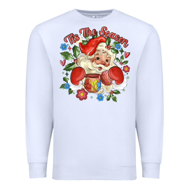 Mexican Santa Premium Sweatshirt by MaliasSmallBusiness | Teevron