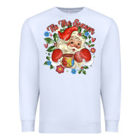 White mexican santa Premium Sweatshirt - MaliasSmallBusiness