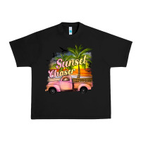 Black sunset chaser Urban Heavy Tee - JahusDesignShop