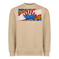 Mushroom usa life license plate Heavyweight Sweatshirt - HRA Design Shop