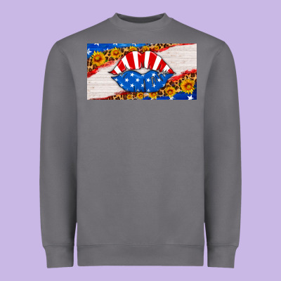 Usa Life License Plate Heavyweight Sweatshirt Designed By Hra Design Shop