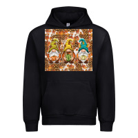 Foreset Green Fall gnomes Urban Hoodie - NancyCooperArtShop