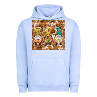 Pigment Grape Ice Fall gnomes Urban Hoodie - NancyCooperArtShop
