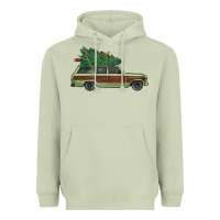 Matcha christmas vacation car Heavyweight Hoodie - MaliasSmallBusiness