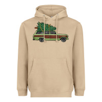 Mushroom christmas vacation car Heavyweight Hoodie - MaliasSmallBusiness