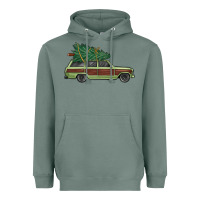 Sage christmas vacation car Heavyweight Hoodie - MaliasSmallBusiness