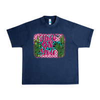 Navy stuck on you cactus Urban Heavy Tee - BarkalooDesign