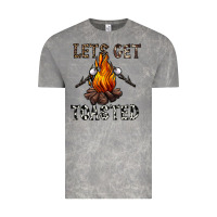 Cloud Rock lets get toasted Vintage Tee - CowhideDigitalArt