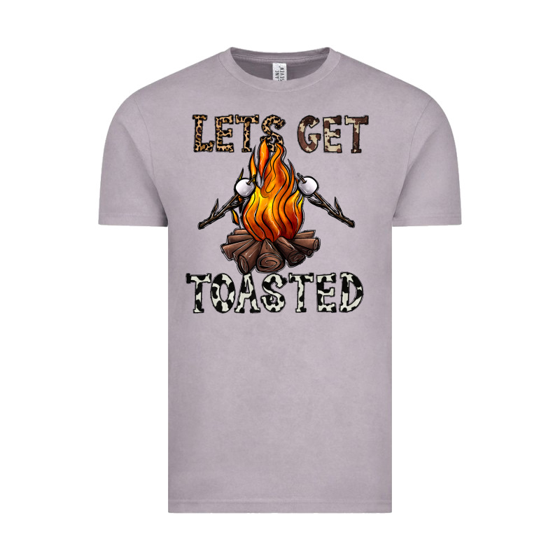 Lets Get Toasted Vintage Tee by CowhideDigitalArt | Teevron