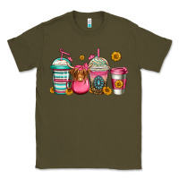 Army Green longhaired cow coffee cups Classic Tee - Jasminsmagicworld