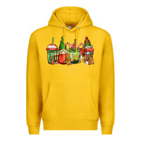 Lemon christmas gnomes coffee Premium Hoodie - Jasminsmagicworld