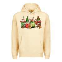 Pina Colada christmas gnomes coffee Premium Hoodie - Jasminsmagicworld