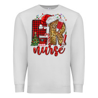 Dove Grey er nurse christmas Premium Sweatshirt - MaliasSmallBusiness