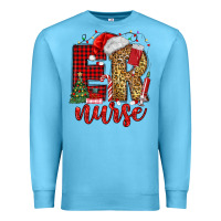 Ocean Blue er nurse christmas Premium Sweatshirt - MaliasSmallBusiness