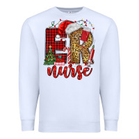 White er nurse christmas Premium Sweatshirt - MaliasSmallBusiness
