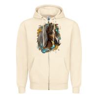 Sandshell western tennessee horse Zipper Hoodie - LillyAllenDesigns