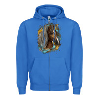 True Royal western tennessee horse Zipper Hoodie - LillyAllenDesigns