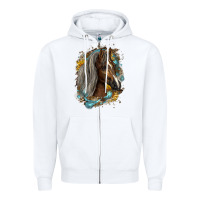 White western tennessee horse Zipper Hoodie - LillyAllenDesigns