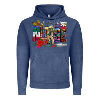 Vintage Denim cinco de mayo nurse Vintage Hoodie - CTS Tumbler Store