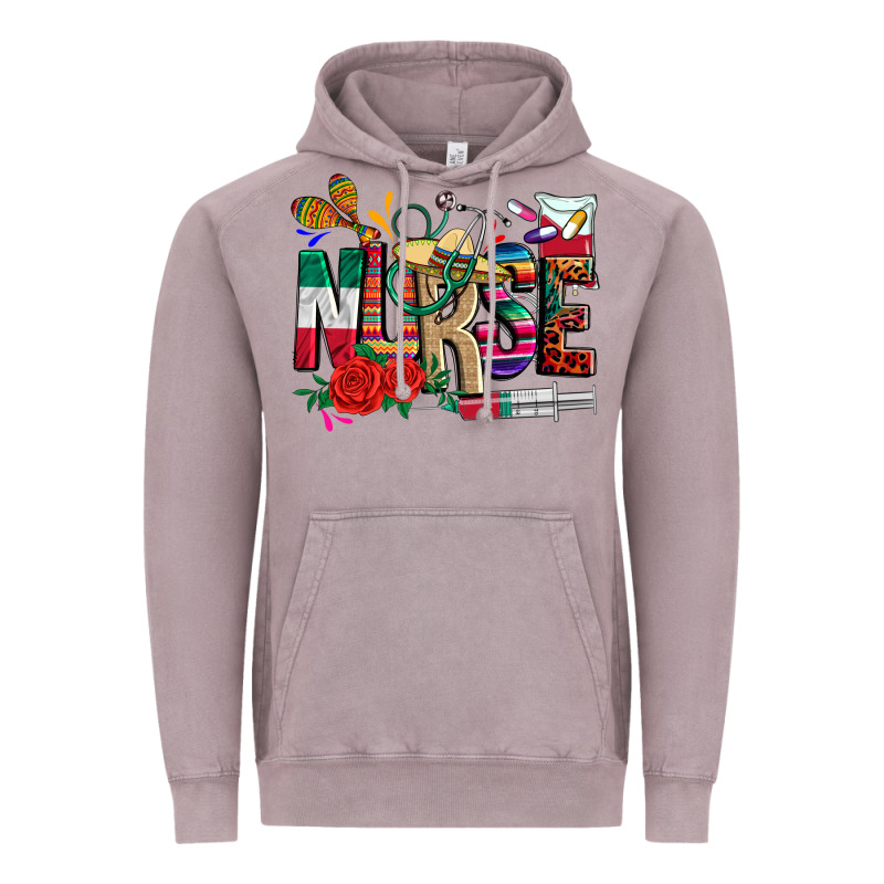 Cinco De Mayo Nurse Vintage Hoodie by CTS Tumbler Store | Teevron