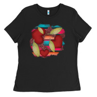Black heart and serape patches Ladies Tee - AdoDesignShop