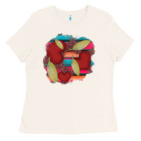 Bone heart and serape patches Ladies Tee - AdoDesignShop