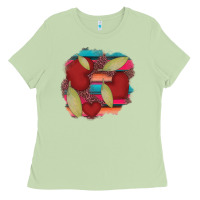 Matcha heart and serape patches Ladies Tee - AdoDesignShop