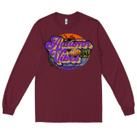 Burgundy autumn vibes Long Sleeve Tee - JahusDesignShop