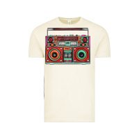Vintage Arctic Boombox Vintage Tee - FaDigitalArtStudio