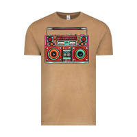Vintage Camel Boombox Vintage Tee - FaDigitalArtStudio