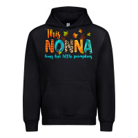 Black This nonna loves her little pumpkins Urban Hoodie - texasbilliewilder