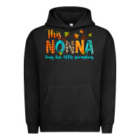 Pigment Black This nonna loves her little pumpkins Urban Hoodie - texasbilliewilder