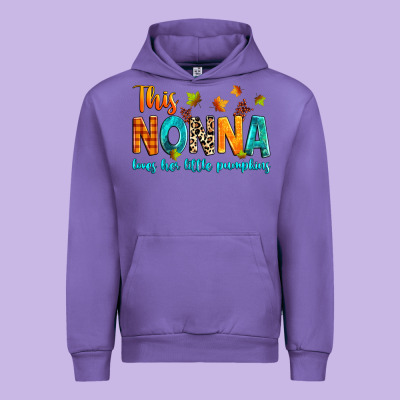 This Nonna Loves Her Little Pumpkins Urban Hoodie Designed By Texasbilliewilder
