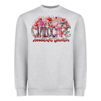 Heather Grey childcare assistant director Heavyweight Sweatshirt - RacoonDesign