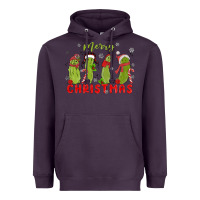 Plum Pickle Merry Christmas Heavyweight Hoodie - MaliasSmallBusiness