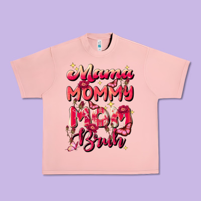 Mom Bruh Urban Heavy Tee Designed By Jahusdesignshop