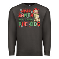 Smoke dear santa dont forget the dog Premium Sweatshirt - MaliasSmallBusiness